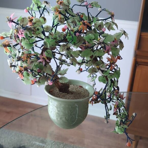 No Brand Other - Japanese vintage glass bonsai tree